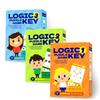 Montessori Logic Key English Version Children's Puzzle Toy English Logic Key Puzzle Game