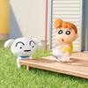 Crayon Shin-Chan  Genuine Collectible Anime ation Figurine Hippers Mobile Phone Screen Decoration Interesting Toys Gift
