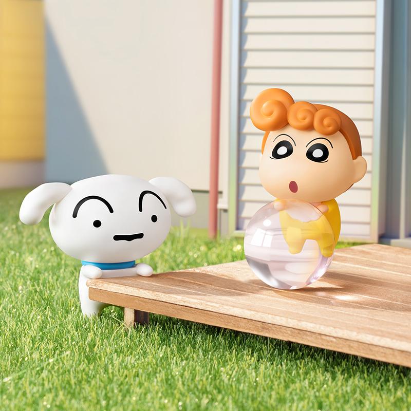 Crayon Shin-Chan Genuine Collectible Anime ation Figurine Hippers Mobile Phone Screen Decoration Interesting Toys Gift