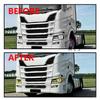 White Yellow Angel Eyes DRL LED Board OEM 2379886 2655849 2379882 For Scania S R P G Series Headlight Source Chips Spare Parts