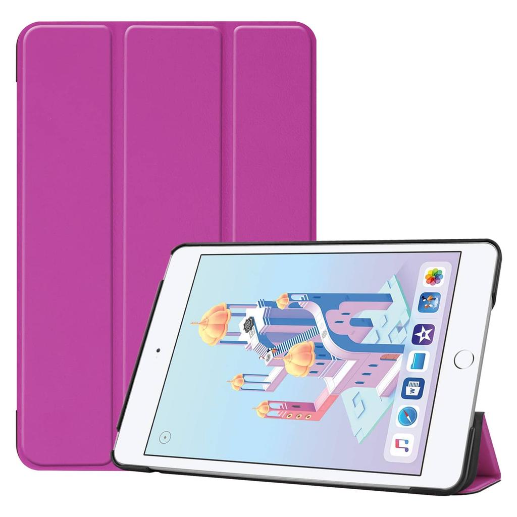 Case for iPad Mini 4 5 7.9'' with [Tri-fold Stand + Auto Wake/Sleep Function], Premium PU Leather Case Shockproof Hard Shell