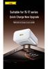 PISEN 45W GaN Fast Charger Type-C for Apple, Xiaomi, Huawei 17pro Smartphones