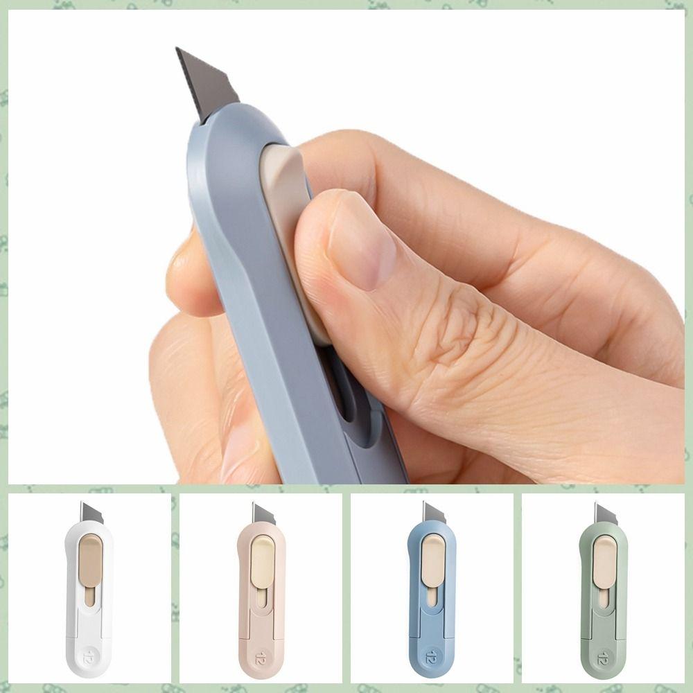 

Plastics Art Knife Portable Mini Utility Knife Safely Office