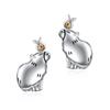 Cute Capybara Earring Adornment Fashionable Ear Rings Jewelry Ornament Fashionable Alloy Earrings for Women Ladies Girls