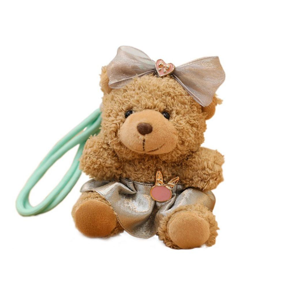 

Ornaments Bear Keychain Cute Car Key Ring Lovely Stuffed Dolls Gifts Style C