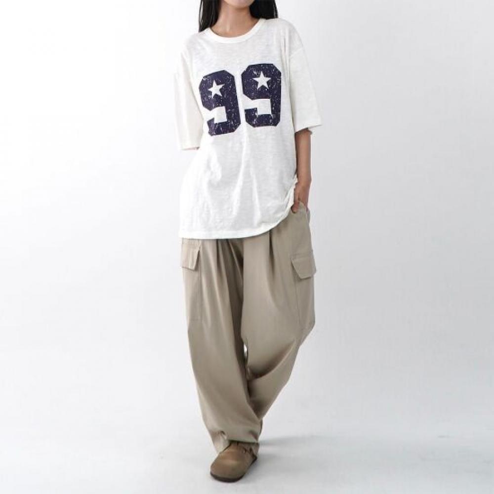 Onl Women Cargo Banding Pintuck Wide Pants