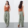Semir Women's Cool Sun-Proof Wide-Leg Drawstring Cargo Pants