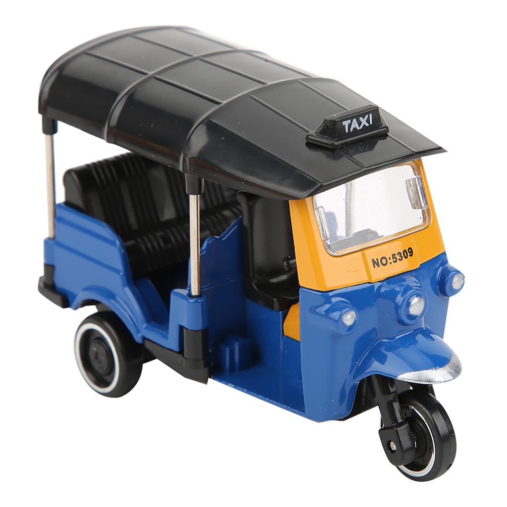 Alloy Tricycle Car Model Highly Simulation Children Vehicles Toy with Sliding Function