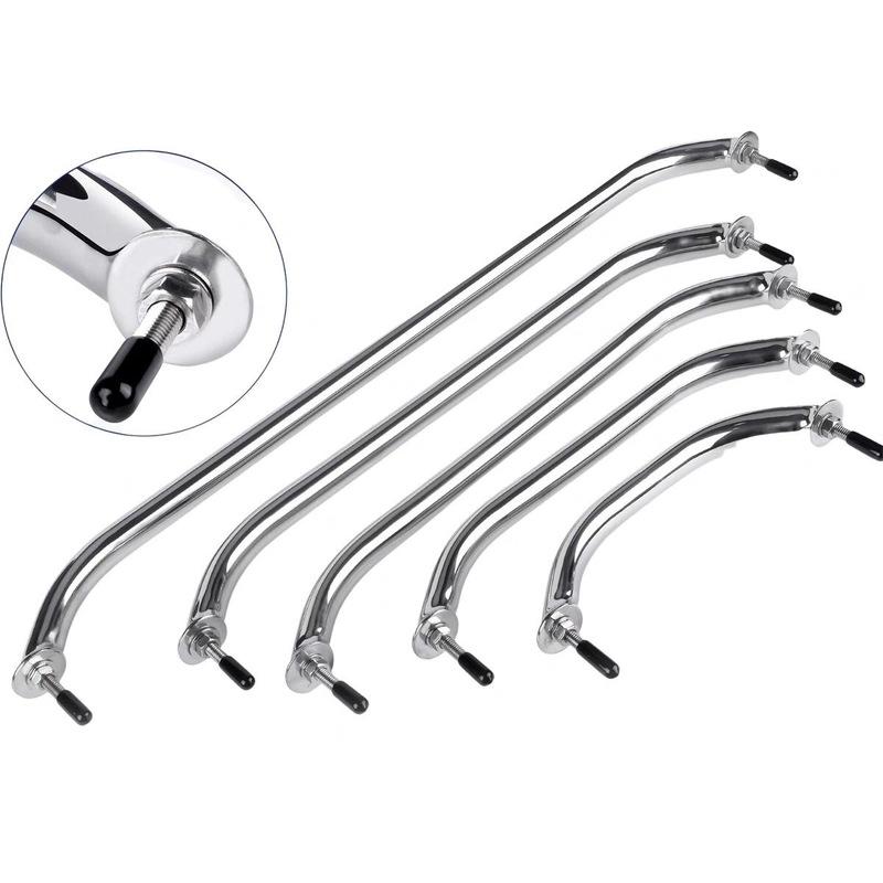 316 Stainless Steel Yacht Handrail Marine Hardware Thickened RV Hand Grab Handle