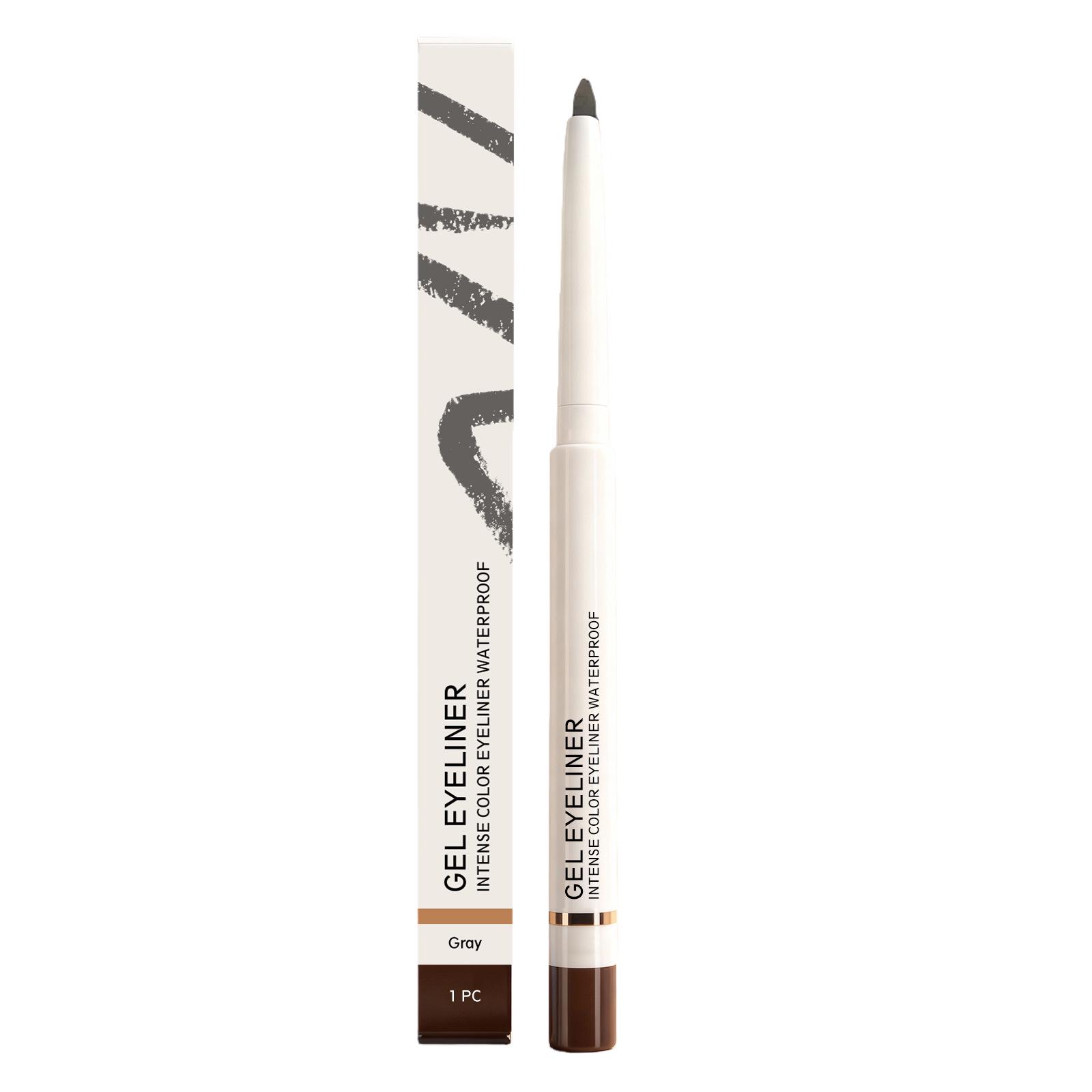 Silky Smooth Gray Matte Waterproof Eyeliner for Natural Definition