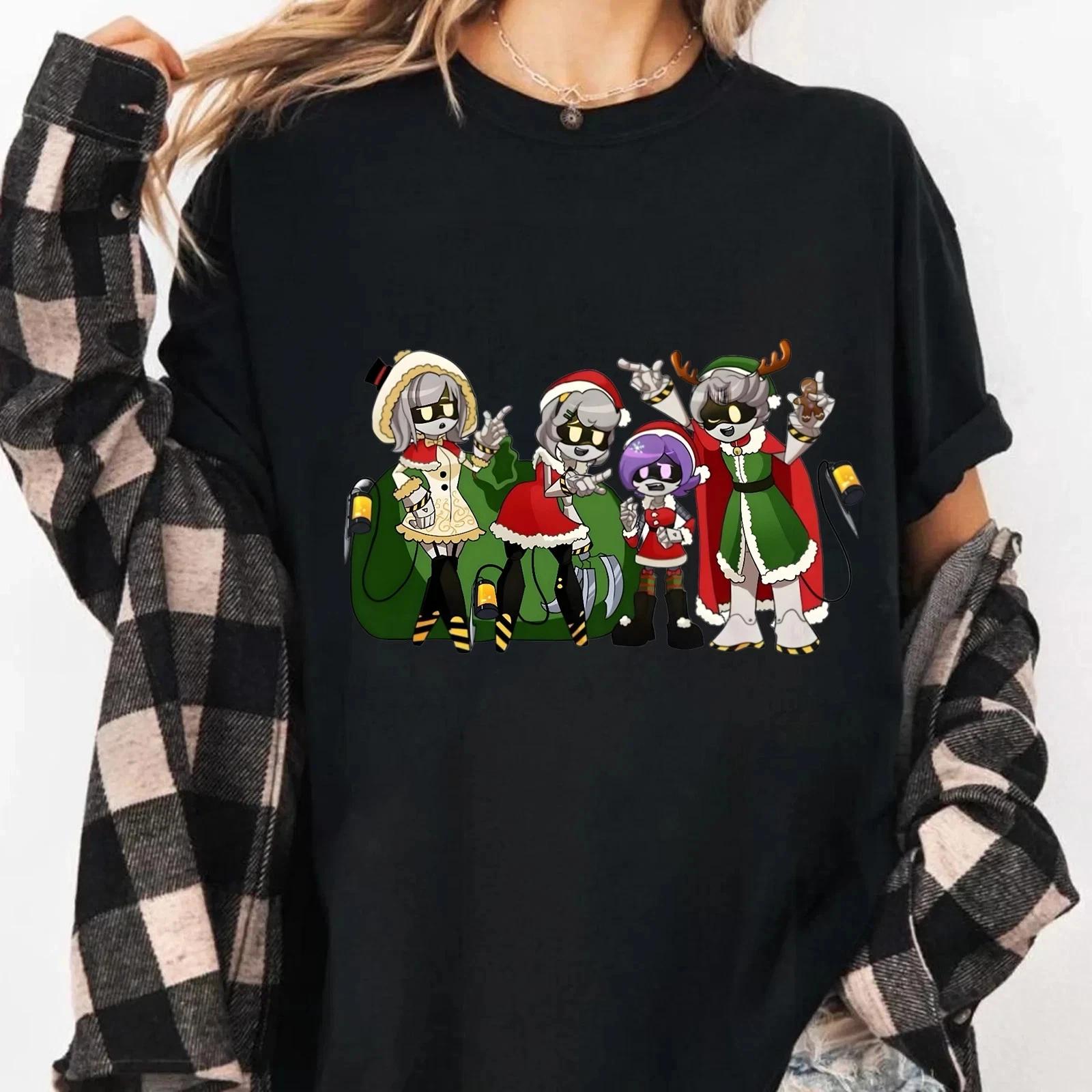 Murder Drones Christmas Edition T-Shirt–Anime Fan Tee L