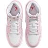Air Jordan 1 Mid GS Valentine's Day Pink Foam Fire Red White Kids' Shoes DQ8423-608