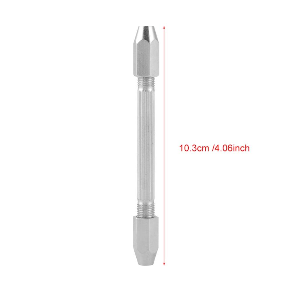 10pcs Double Ended Chuck Micro Twist Drill Bit Set Jewelry Watch Repair Tool Jewelry Making