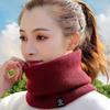 Men and Women Neck Gaiter Winter Thickened Plush Lining Elastic Cold Weather Neck Scarf Outdoor Use Indoor Versatile Accessory