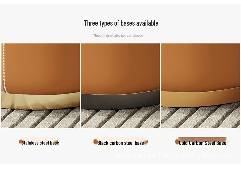 Luxury Round Makeup Stool: Elegant Cushion for Dressing, Coffee Table, or Low Stool