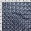 oneOone Cotton Flex Blue Fabric Damask Diy Clothing Quilting Fabric Print Fabric By Yard 40 Inch