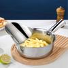 Kitchen Scooper For Food Fried Food Serving Scoop Stainless Steel Meal Preparation Duckbill Spout Stirring Tool For RV Dining