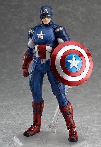 figma Avengers Captain America (non-scale ABS & PVC painted movable figure)