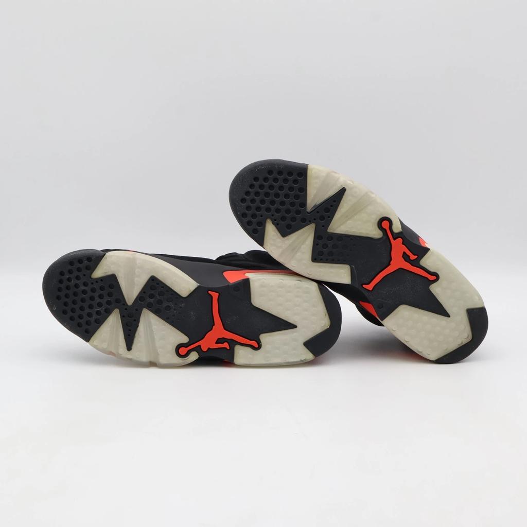 384664-060 Nike Air Jordan 6 Retro Black Infrared (Men's)