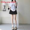 Floral Chiffon Short Skirt For Women Summer High Waist Flared Aline Casual Holiday Wear
