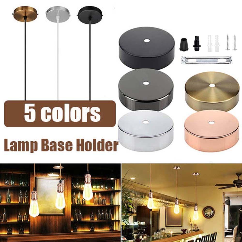 Home Decoration Pendant Lamp Holder Pendant Light Accessories Ceiling Base Plate Lamp Base Holder