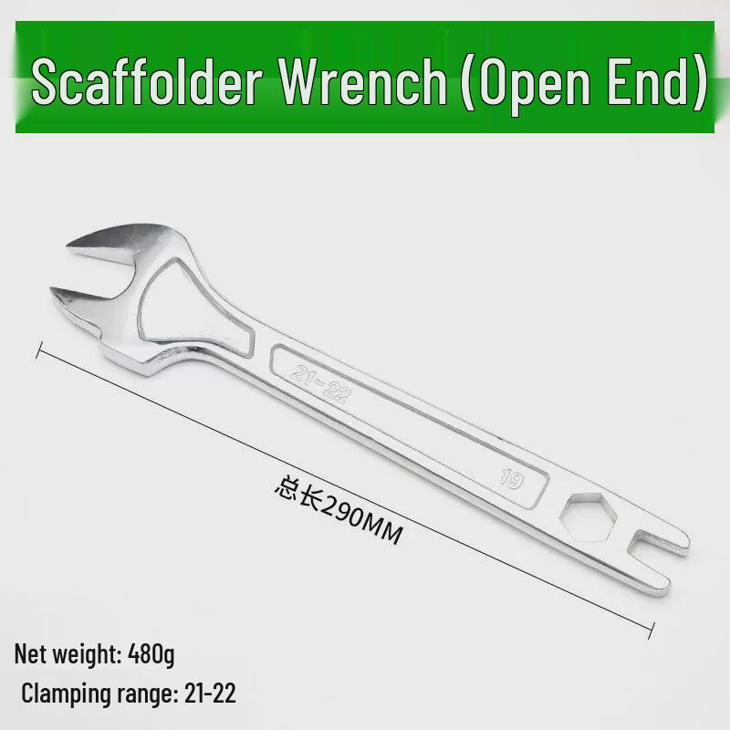Scaffolding & Shedding Fixed Wrench 19-22mm Open-End