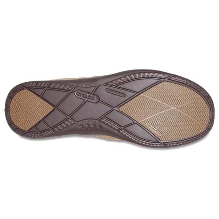 Crocs Low-Top Sporty Casual Slip-On Sneakers Men Sneakers Khaki 207635-23G