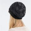 Adult Unisex Thicken Plush Liner Hat Winter Student Outdoor Cycling Skiing Climbing Hat Checkered Pattern Keep Warm Hat