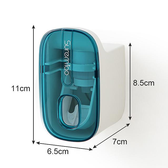 Punch-free Toothpaste Squeezer Automatic Household Wall-mounted Toothpaste Squeezer Lazy Artifact Toilet Rack