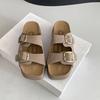 Cool slippers women's summer wear new high-value thick-bottomed versatile beach slippers