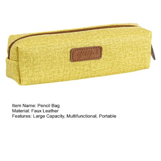Large Capacity Pencil Case Portable Office Supplies School Students Stationery Bag Multifunctional Storage Organizer Zipper Pouch