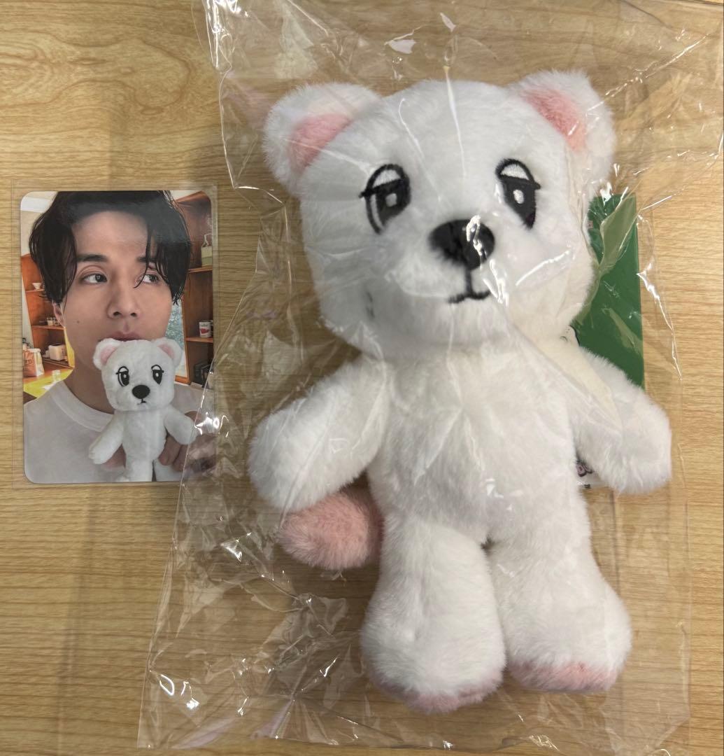 

[USED] Ukdong Pop-Up Plush Keyring with Trading Card, Korea
