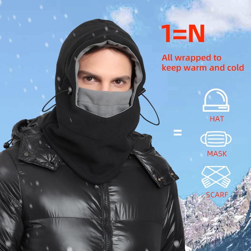 

Велосипедная шапка Зимняя лыжная шапка Уличная шапка с капюшоном унисекс с маской Балаклава с ушанкой Ушанка Россия Плюшевая теплая шапка