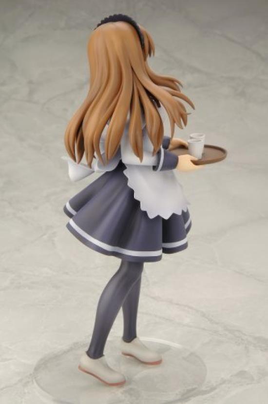 The Melancholy of Haruhi Mikuru Asahina Maid Scale PVC Complete Suzumiya Ver. (1/8 Pre-painted Figure)