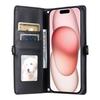 Cash Pocket + Card Slots + Photo Frame + Bracket Wallet Case for iPhone 17 16 15 14 13 12 11 Samsung S25 S24 S23 A56 A55 A35 Wristband Phone Cover