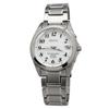 SEIKO SELECTION SBTM223 Men's Watch Solar Radio Sync, Date Calendar, White Dial (Arabic Numerals), Titanium Case & Band, Silver/White