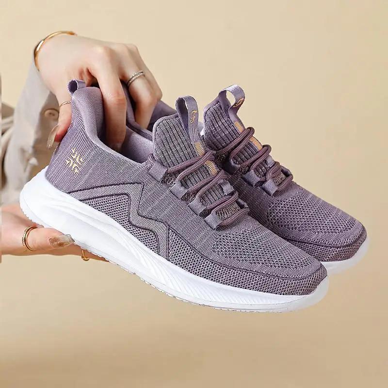 Original Spring Autumn Lace Up Ladies Footwear Comfortable and Elegant Y2k Fashion Deals Trends 2025 High Quality Women's Shoes