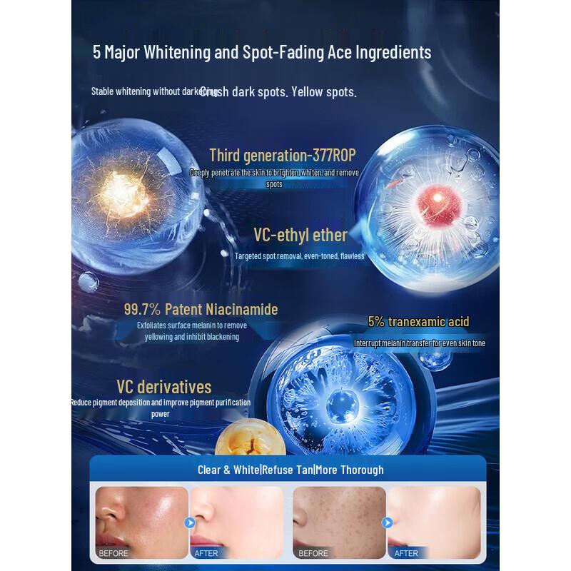 RUYI 377 Whitening & Brightening Serum Ampoules