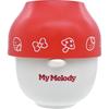 Sanrio Red Mushroom House Soup Bowl and Rice Bowl Red and 10 x 6 Made in SAN4794 "My Melody" Set, White, Approx. cm, Japan,
