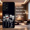 Band U2 Pop Phone Case For Samsung Galaxy A73,31,32,72,41,J7,8,9,53,52,71,22,Note Soft Black Silicone Cover