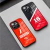 C-Charles L-Leclerc 16 Phone Case For iPhone 18 17 16 Pro Max 15 Plus 14 Pro 12 11 13 Mini X XR XS Max SE Glass Cover