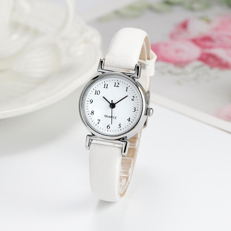 Marken Quarzuhren für Damen Hohe Qualität Damen Luxus Mode Kleines Zifferblatt Freizeituhr Leder Armbanduhr Relojes Para Mujer