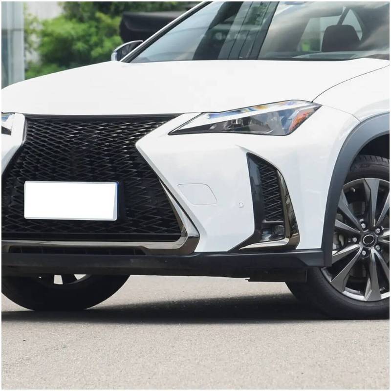 5212876906 Front Left Bumper Tow Eye Hook Eye Cover Cap Lid Fit for Lexus UX300 UX200 UX250h 2018-2022 2023 Crystal White ABS