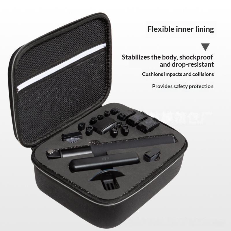 Portable Anti-drop Hard Shell Camera Bag Waterproof Dustproof Carrying Case for  Osmo Action 3 4 5 Pro Outdoor Adventure