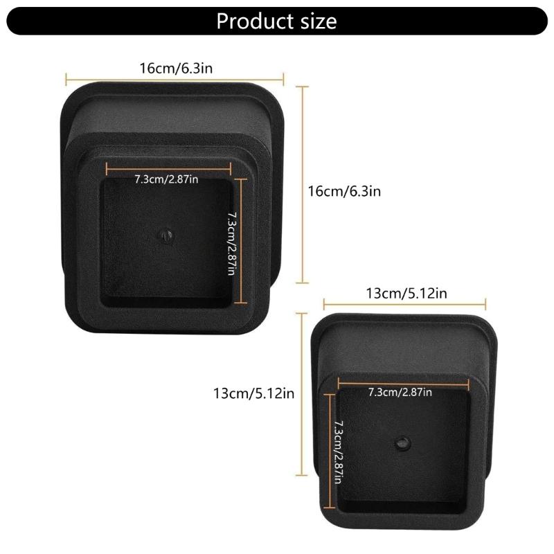 Thickened Bed Leg Protectors Not Scratch Floor Pad Slip Resistant Strong Plastic Caps Quick Fixing for Furniture