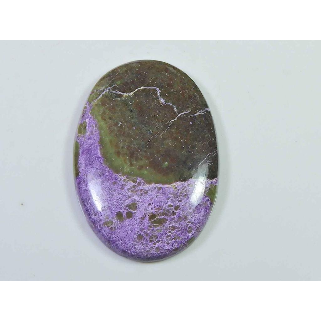 32X46MM Natural Stichtite?Oval Crystal Cabochon loose Gemstone Reiki 68Cts. SK-2563