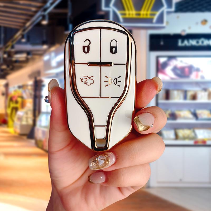 Maserati Key Case for Women - Levante & Ghibli Premium Protection
