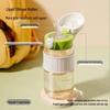 Diller High-Capacity Portable Straw Water Bottle