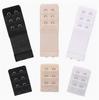 Bra Extender Set 3 Pieces 3 Hooks Elastic Adjustable Bra Strap Extension for Comfortable Fit and Extended Band Length Suitable for Various Bra Types