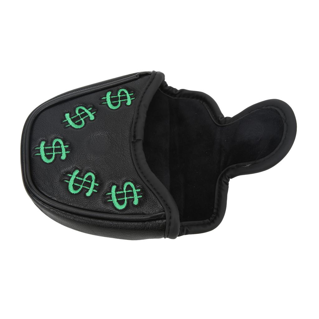 Golf Putter Head Covers PU Leather Waterproof Sunscreen Putter Headcover Golf Club Protector with